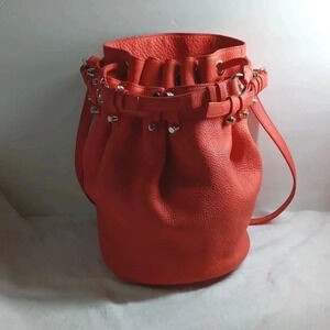 Alexander wang studded Diego bucket leather bag